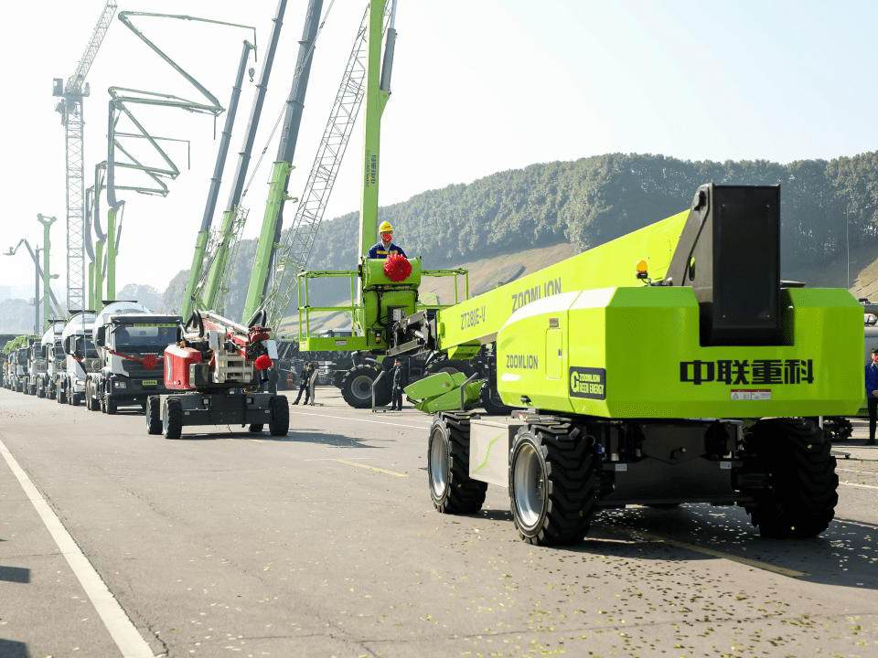 Aerial work platforms have entered the process of electrification of construction machinery
