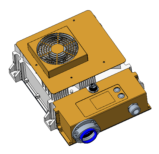 10KW IP 67 High Protection Wall Mount Charger For Forklift 150V60A