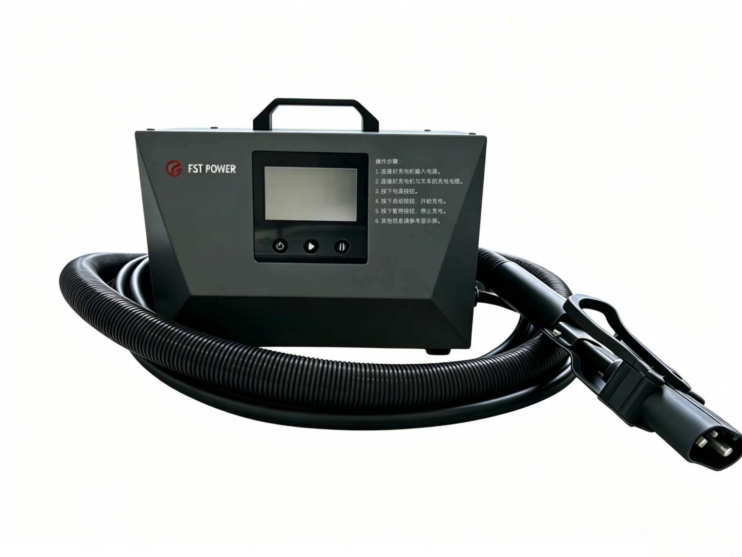 FST-E-48100-R(G) 48V 100A Portable Industrial Battery Charger